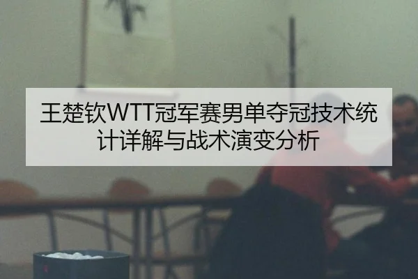 王楚钦WTT冠军赛男单夺冠技术统计详解与战术演变分析